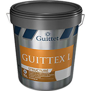 Enduit d'imperméabilisation - GUITTEX L STRUCTURÉ - GUITTET - pour façade / pour mur / à base d'eau