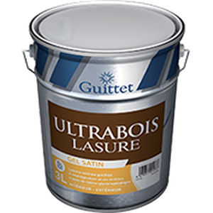 Lasure de protection - ULTRABOIS GEL SATIN - GUITTET - de finition / d'étanchéité / à faible émission de COV