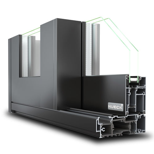 Système coulissant en aluminium - VOLATO M+ - Hueck System GmbH & Co. KG - pour porte / pour fenêtre / pour porte en verre