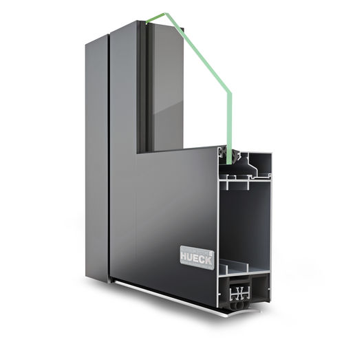 Profilé pour porte en aluminium - LAVA 65-S - Hueck System GmbH & Co. KG - de sécurité / antieffraction / résistant au vent