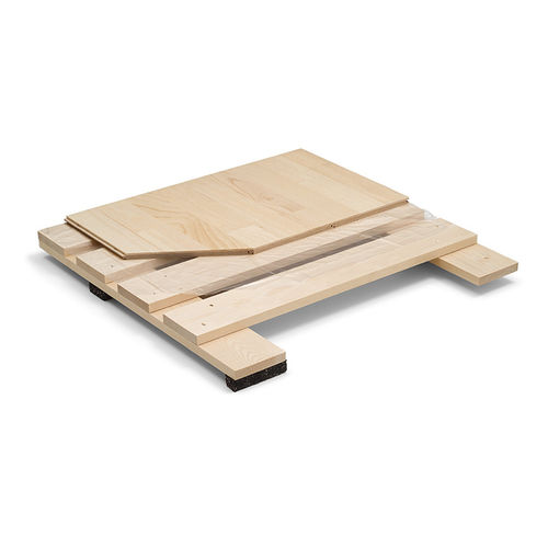Parquet massif - MELBOURNE 65 - haro - lisse / à coller / pour installation sportive