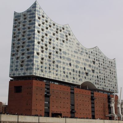 Bardage en panneaux - ELBPHILHARMONIE HAMBURG - Design Factory cmb - en acier inoxydable / 3D / poli