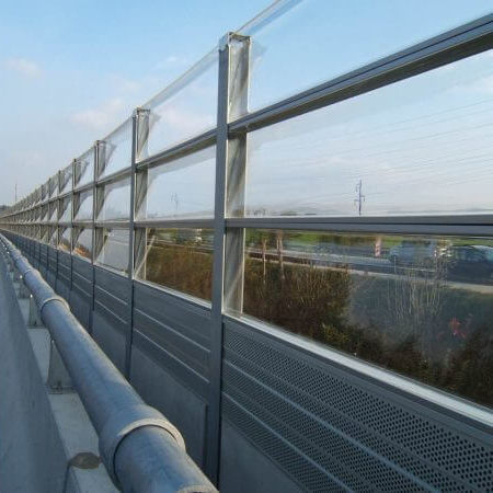 Mur anti-bruit avec panneau modulaire - SOUNDSTOP  - Akripol d.o.o. - autoportant / en polyamide / en PMMA