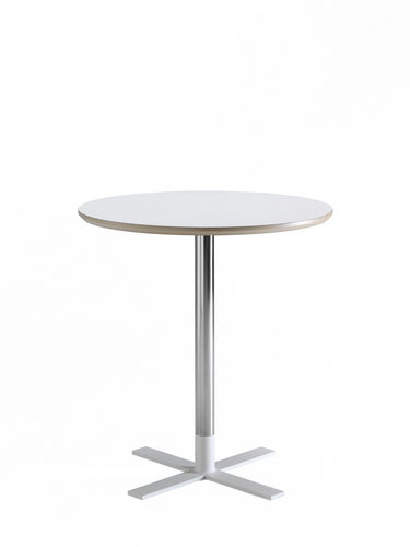 Guéridon contemporain - UNIT - mitab - en métal / en chêne / en hêtre