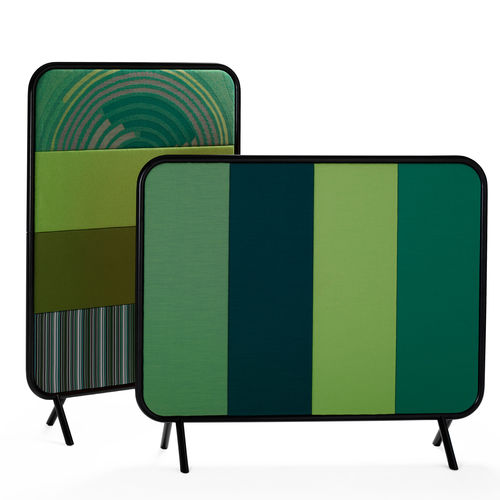 Panneau acoustique mobile - QUIET RIOT  - mitab - en tissu / rectangulaire / pour bureau