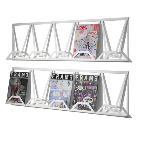 Porte-revues contemporain - XHIBIT  - mitab - pour le tertiaire / en métal