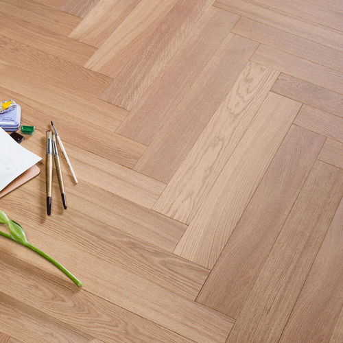 Parquet contrecollé - RAW SIENNA - Coswick Hardwood - en chêne / finition mat / à coller