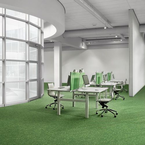 Moquette en dalles - GRAIN - DESSO OFFICE - tuftée / bouclée / synthétique