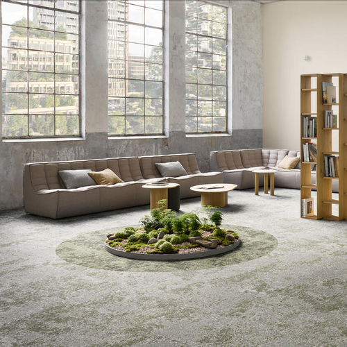 Moquette en dalles - GREZZO BLOOM  - DESSO OFFICE - tuftée / synthétique / contract