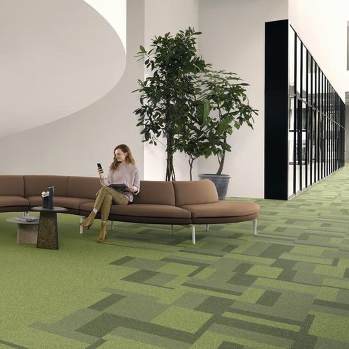 Moquette en dalles - STRATOS BLOCKS - DESSO OFFICE - tuftée / bouclée / synthétique