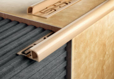 Profilé de finition en PVC - CLOSED - SALAG - pour carrelage / pour angle extérieur