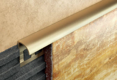 Profilé de finition en laiton - B30204 - SALAG - aluminium / pour carrelage / pour angle extérieur