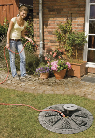 Kit de récupération d'eau de pluie pour jardin - BLUELINE II ECO - Premier Tech