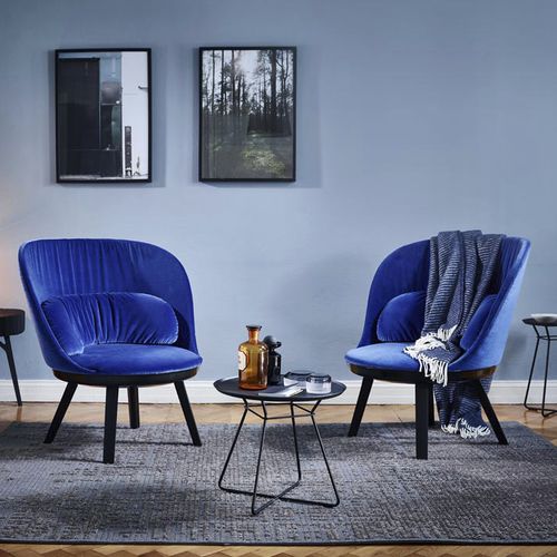 Table basse contemporaine - LEYA - FREIFRAU - en métal / ronde / résidentielle
