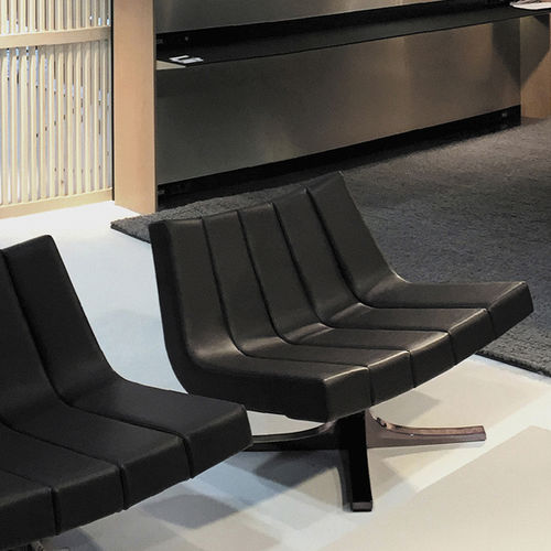 Chauffeuse contemporaine - GRANADA - JMM - en cuir / en métal / professionnelle