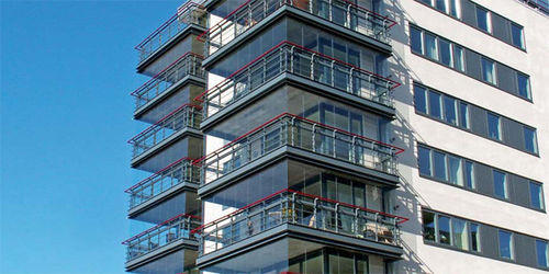 Garde-corps en aluminium - WINRAIL - SunParadise - à barreaux / à panneaux en verre / d'extérieur