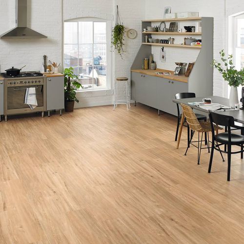Revêtement de sol en vinyle - LOOSELAY LONGBOARD : CHAMPAGNE OAK - Designflooring - d'intérieur / industriel / pour bureau