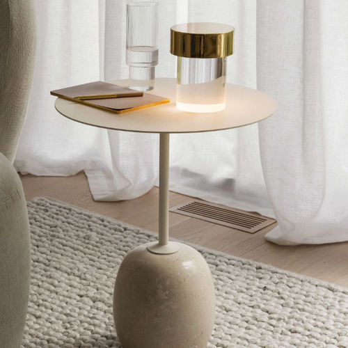 Lampe de table - LAST ORDER  - FLOS - en laiton / en acier inoxydable / en cuivre