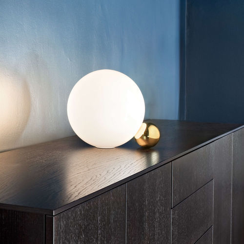 Lampe de table - COPYCAT - FLOS - en aluminium / en verre soufflé / contemporaine