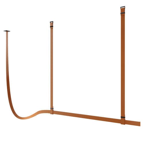 Suspension - Casambi  - FLOS - en cuivre / en tissu / contemporaine