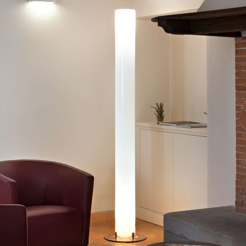 Colonne lumineuse contemporaine - STYLOS - FLOS - en polyméthacrylate de méthyle / en acier verni / halogène