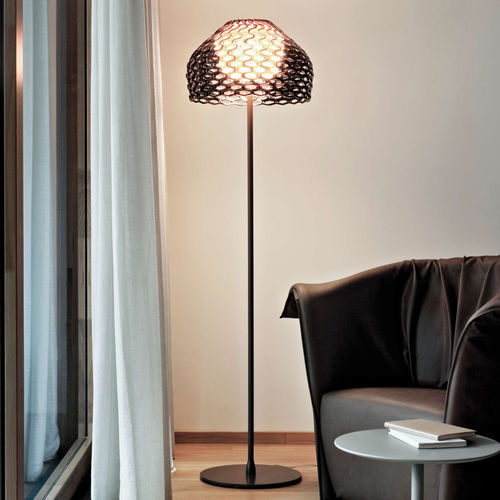 Lampe sur pied - TATOU  - FLOS - en acier peint / en polycarbonate / contemporaine