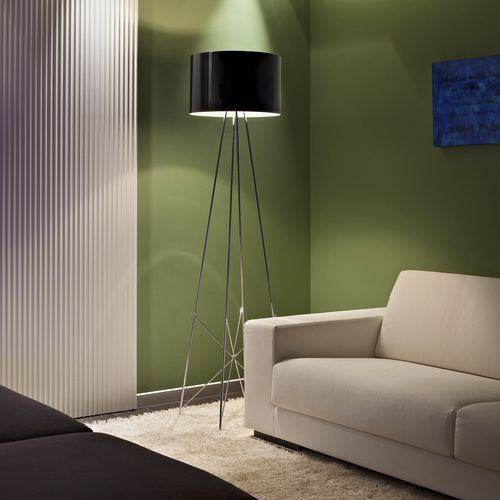 Lampe sur pied - RAY  - FLOS - en alliage / en verre / en polycarbonate