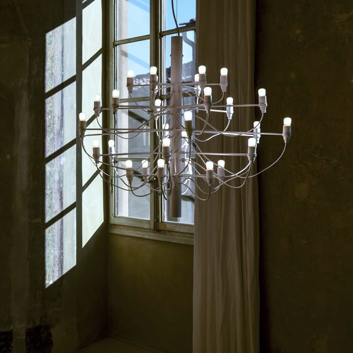 Lustre contemporain - 2097/30 - FLOS - en laiton / en acier / professionnel
