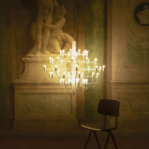 Lustre contemporain - 2097/50 - FLOS - en laiton / en acier / professionnel