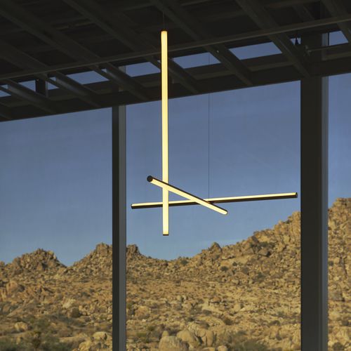 Suspension - COORDINATES SUSPENSION - FLOS - en aluminium extrudé / en silicone / contemporaine