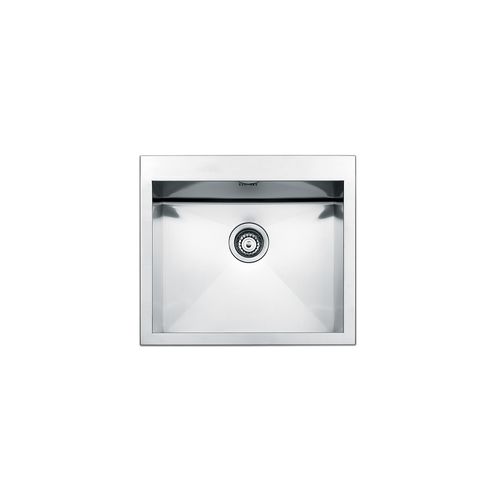 Évier 1 bac - AMALTHEA : SQ50I - Apell S.p.A. - sans égouttoir / en inox / encastrable