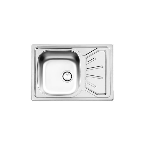 Évier 1 bac - ATMOSFERA : TM651I - Apell S.p.A. - avec égouttoir / en inox / encastrable