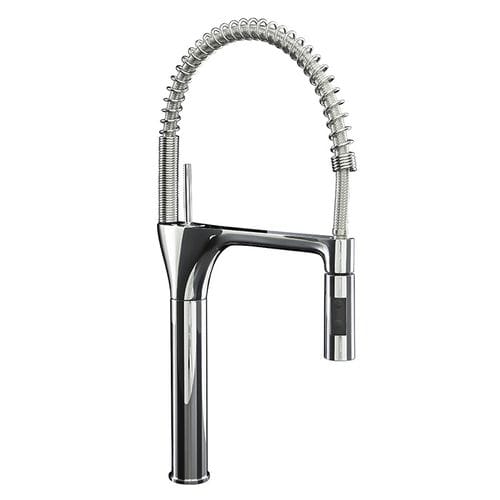 Mitigeur à poser - APF7027CR - Apell S.p.A. - en métal chromé / de cuisine / 1 trou