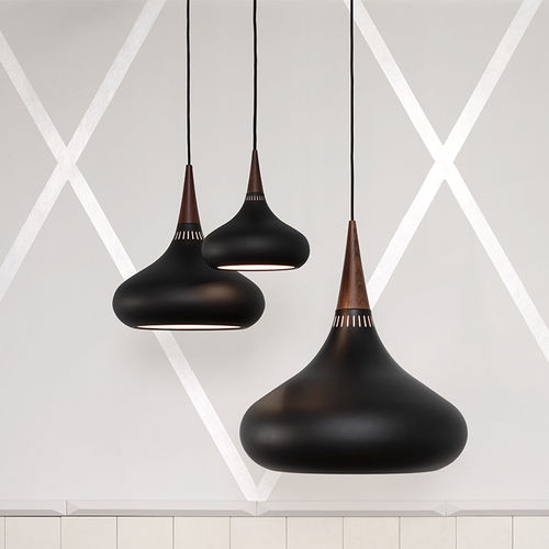 Suspension - ORIENT™ - Fritz Hansen - en aluminium / en bois de rose / contemporaine