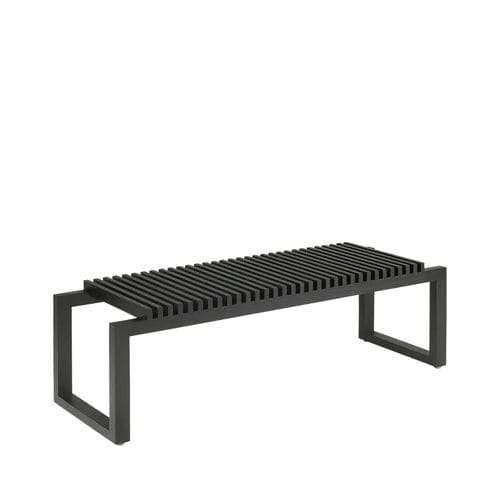 Banc design minimaliste - CUTTER  - Fritz Hansen - en bois massif / en teck / sans dossier