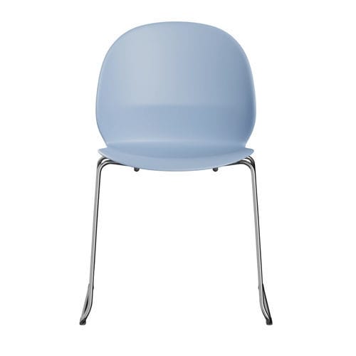 Chaise Restauration - N02-20 - Fritz Hansen - pour intérieur / en acier chromé / en papier