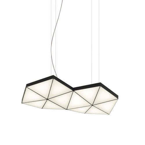 Suspension - TRI12 - Tokio furniture & lighting - en aluminium anodisé / en fibre de carbone / contemporaine