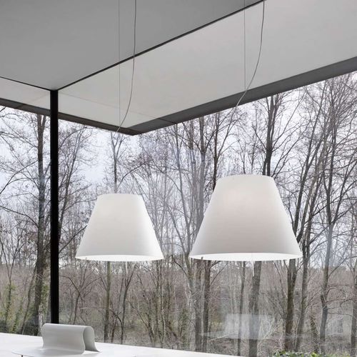Suspension - Grande Costanza  - LUCEPLAN - en aluminium / en polycarbonate / contemporaine