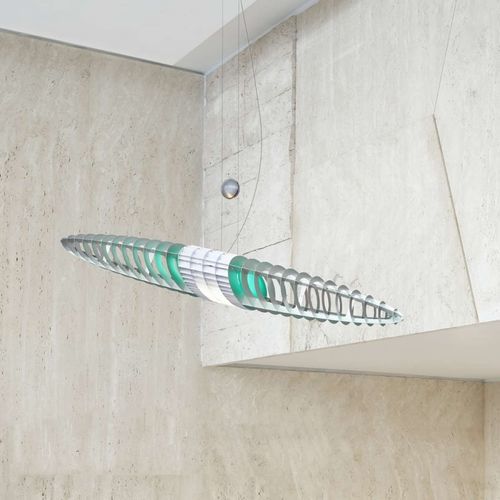 Suspension - Queen Titania - LUCEPLAN - en aluminium / en polycarbonate / contemporaine