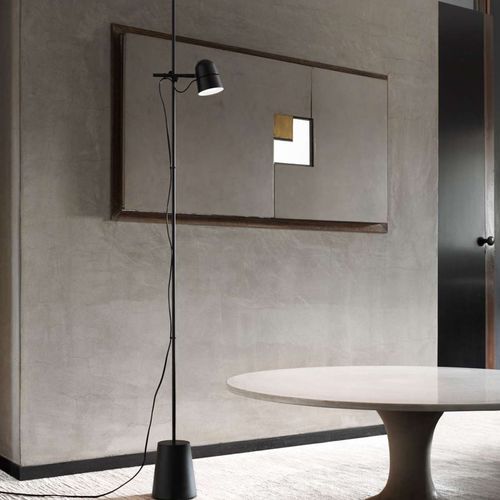 Lampe sur pied - Counterbalance - LUCEPLAN - en aluminium / en acier peint / contemporaine