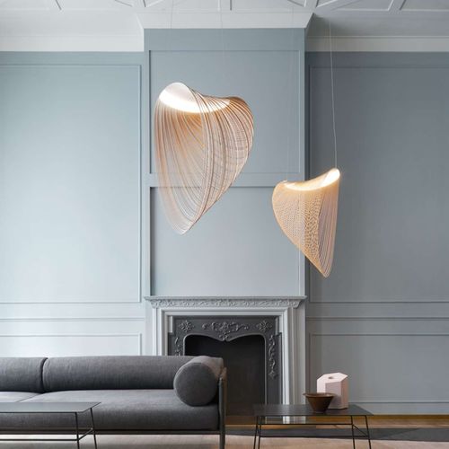Suspension - Illan - LUCEPLAN - en contreplaqué / contemporaine / d'intérieur