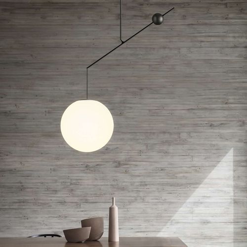 Suspension - Malamata - LUCEPLAN - en acier / en verre soufflé / contemporaine