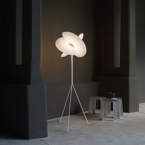Lampe sur pied - LEVANTE - LUCEPLAN - en aluminium / en acier / contemporaine
