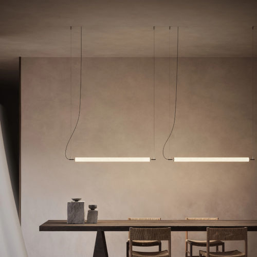 Suspension - HONO - LUCEPLAN - en métal / en aluminium / en coton