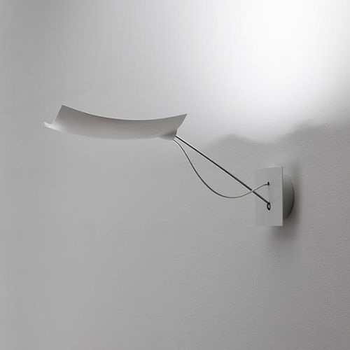Applique murale contemporaine - 18x18 - INGO MAURER - d'intérieur / en acier inoxydable / en plastique