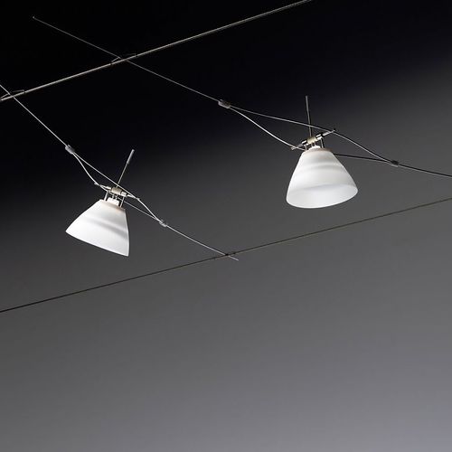 Éclairage sur câble à LED - YAYAHO ELEMENT 16 - INGO MAURER - halogène / linéaire / en métal