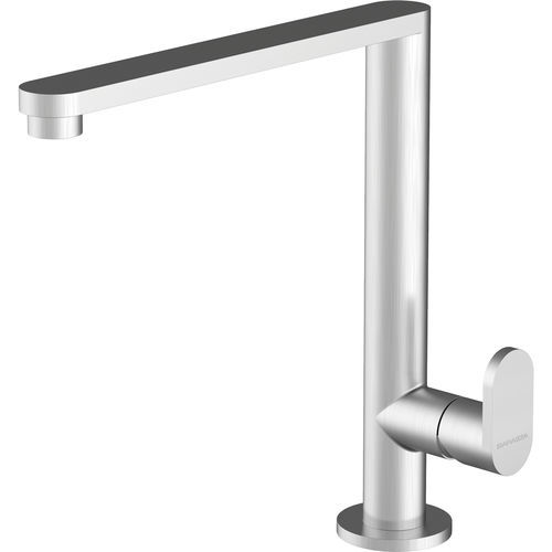 Mitigeur à poser - B_Free One - F.lli Barazza Srl - en inox / de cuisine / 1 trou