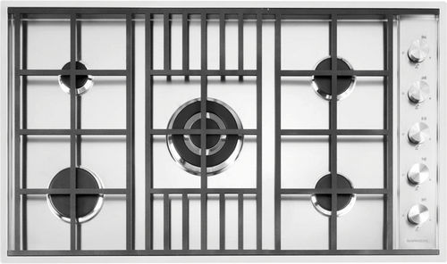 Table de cuisson à gaz - LAB - F.lli Barazza Srl - 5 foyers / encastrable / avec manettes