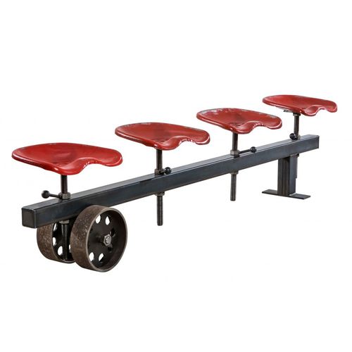Banc design industriel - SL-115 - Waterman Meubelen B.V. (Sturdy-Legs) - en acier / sans dossier / sans accoudoirs