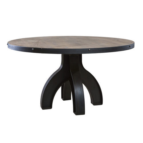 Table design industriel - SL-018 - Waterman Meubelen B.V. (Sturdy-Legs) - en chêne / en hêtre / en érable